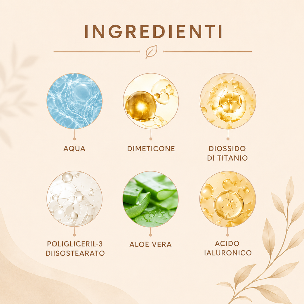 Adatint: Siero-Fondotinta Spf 50