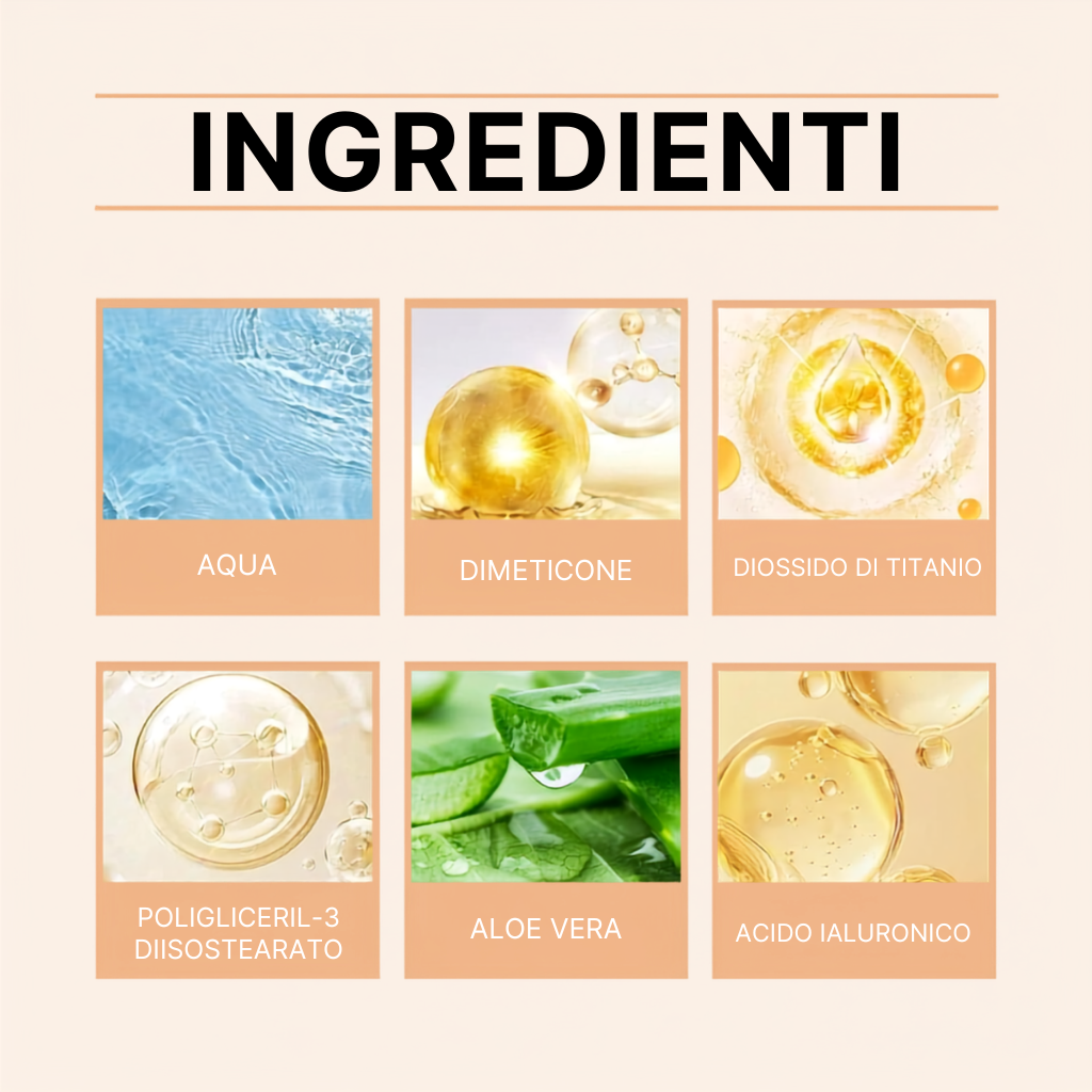 Adatint: Siero-Fondotinta Spf 50