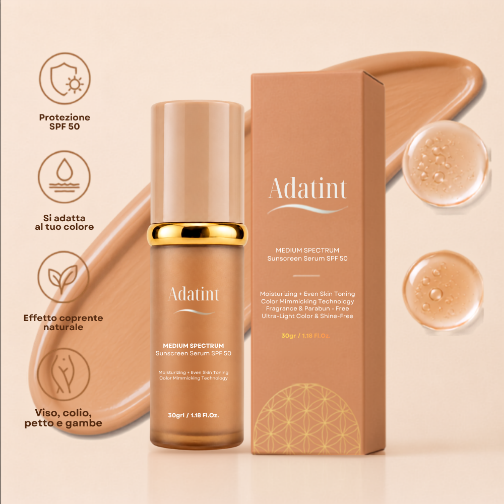 Adatint: Siero-Fondotinta Spf 50