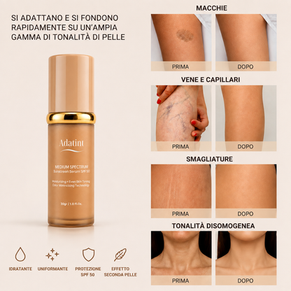 Adatint: Siero-Fondotinta Spf 50