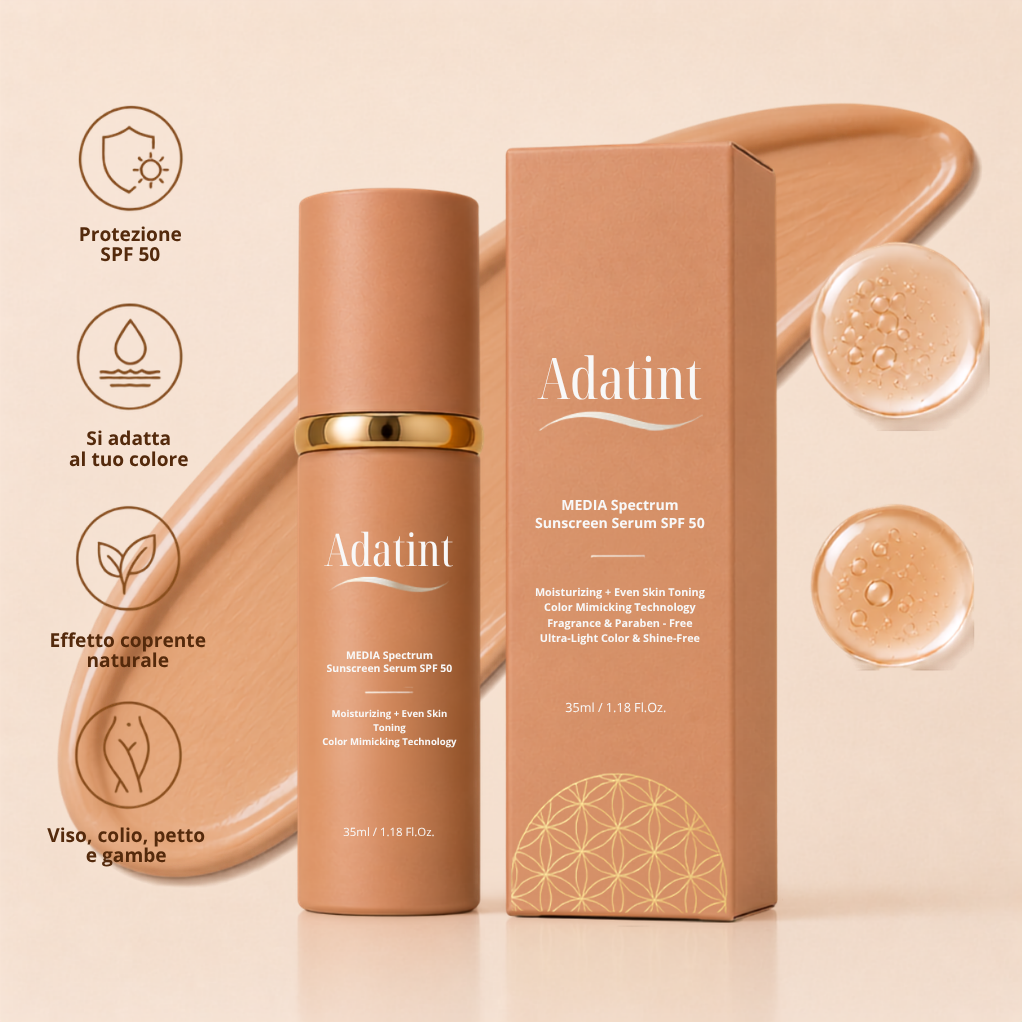 Adatint: Siero-Fondotinta Spf 50